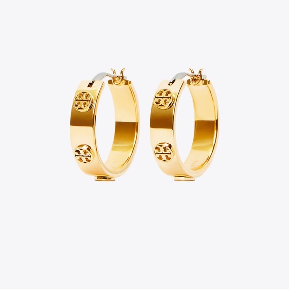 Tory Burch Miller hoop earrings